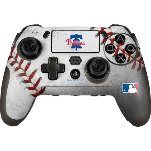 MLB Philadelphia Phillies Game Ball PlayStation Scuf Vantage 2 Controller Skin